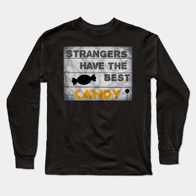 Strangers Long Sleeve T-Shirt by RG Illustration